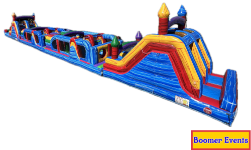 Combo 24: 16ft Marble Slide, 26ft Marble Obstacle, 26ft Marble Obstacle, 16ft Marble Slide